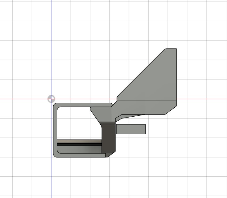 CoPrint CX-1 Extruder braket for Ender 3 V3 Plus with LED bar - Quick swap version — miniatura 13
