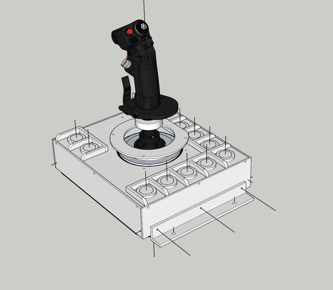 Thrustmaster Warthog Stick Addon