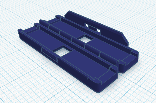 Connecteur 2 fils dupont 3D model thumbnail