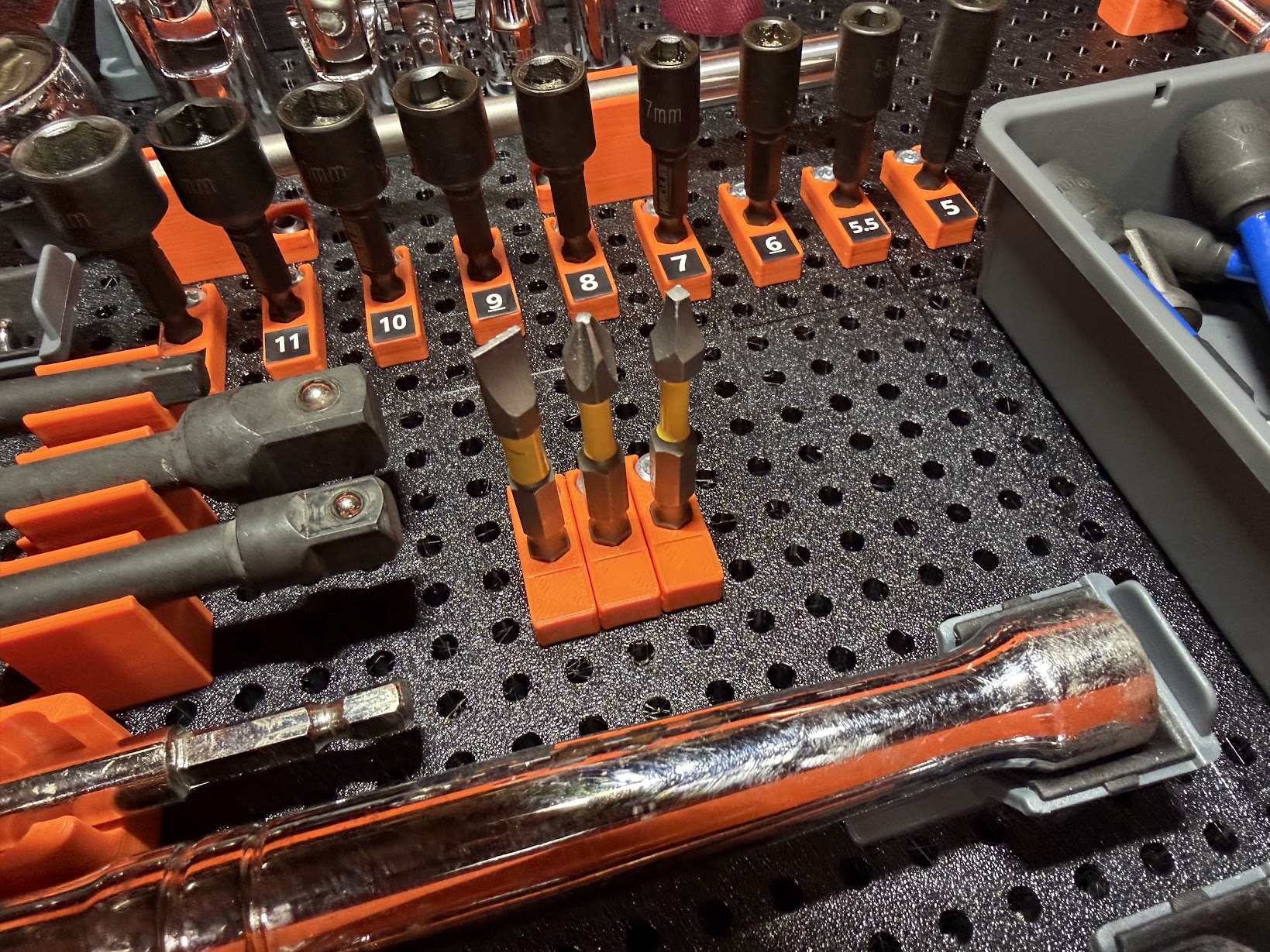 Toolgrid Single Hex/bit holder