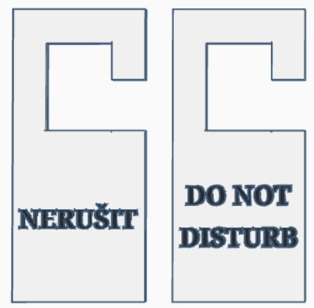 Visačka na dveře 2 (Door Sign 2)