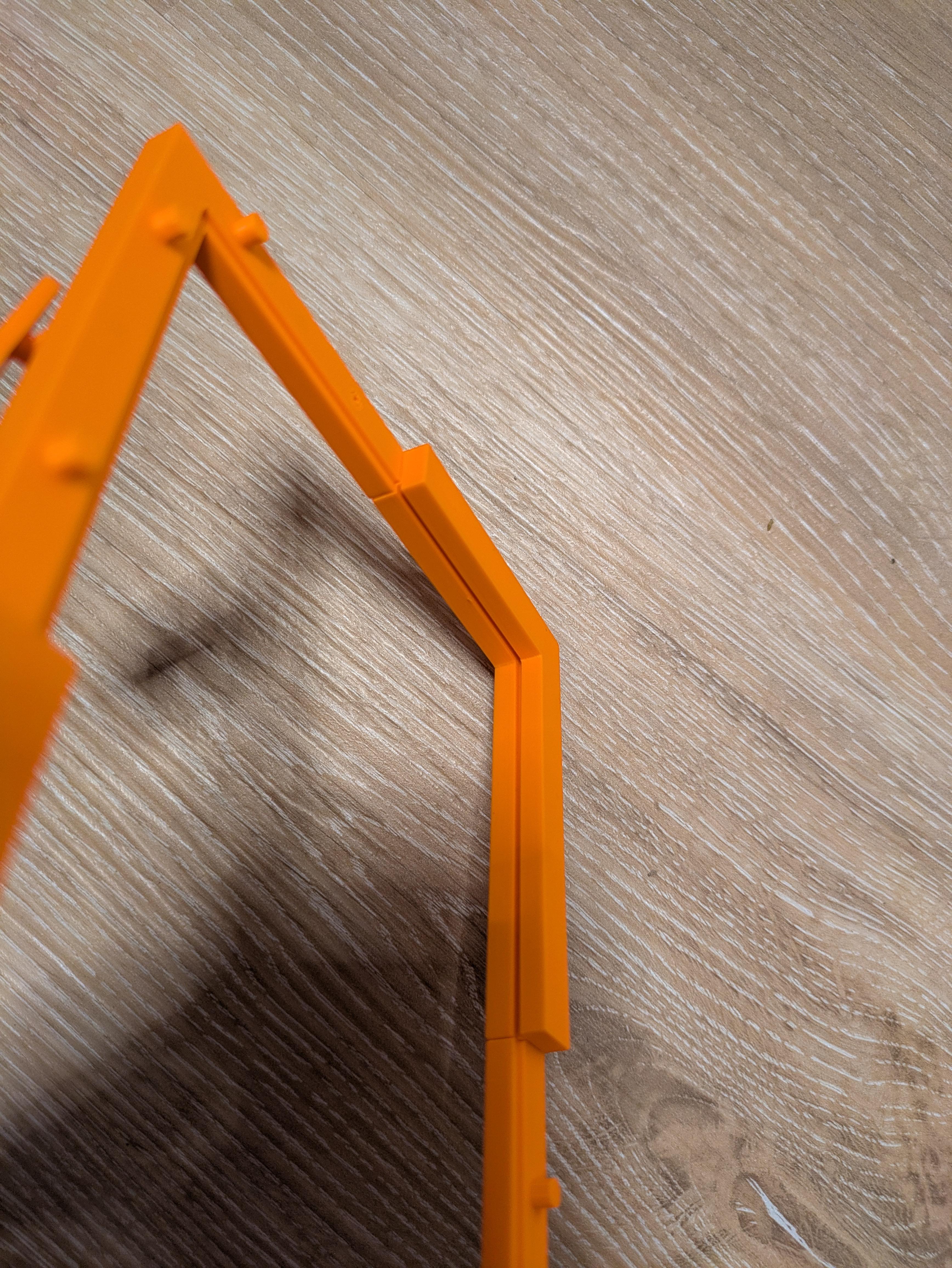 Miniatura 9 do modelo 3D parametric modular picture frame (openscad)