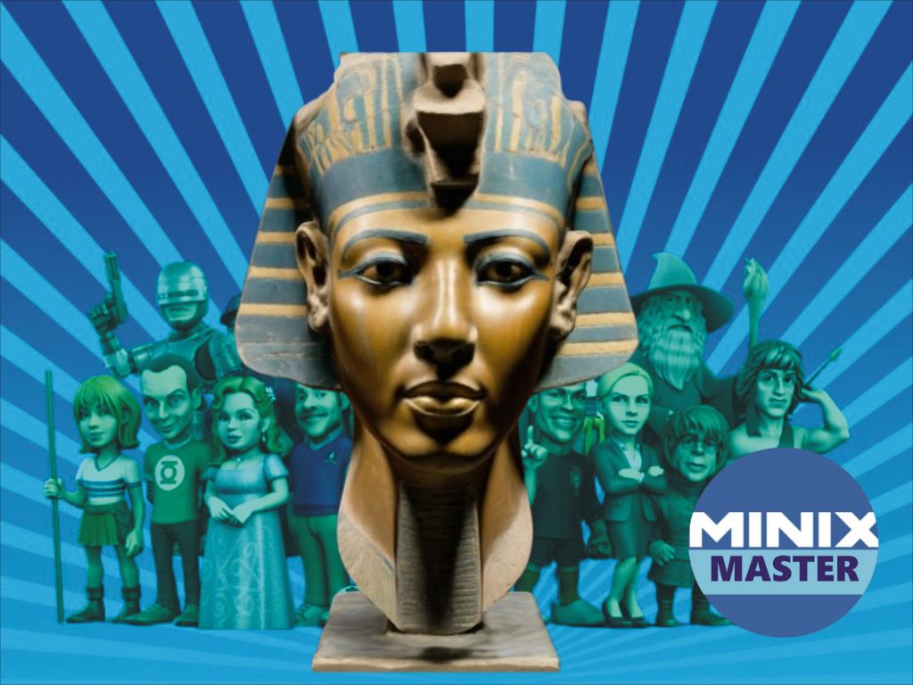 bust of egyptian pharaoh
