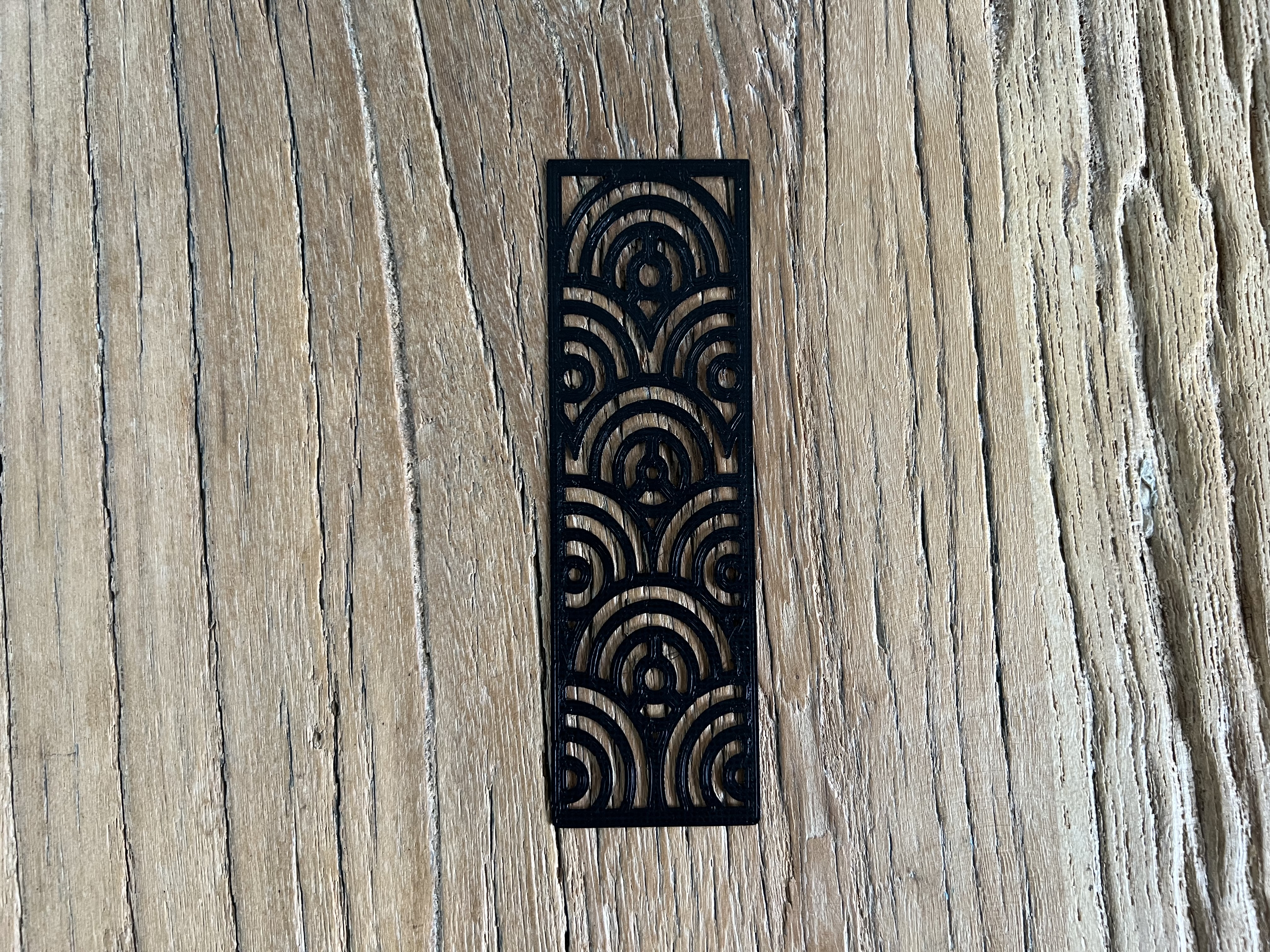 Miniatura 2 do modelo 3D Elegant Patterned Bookmark Collection #1