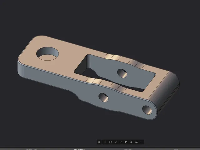 Qidi Plus 4 extruder cantilever arm