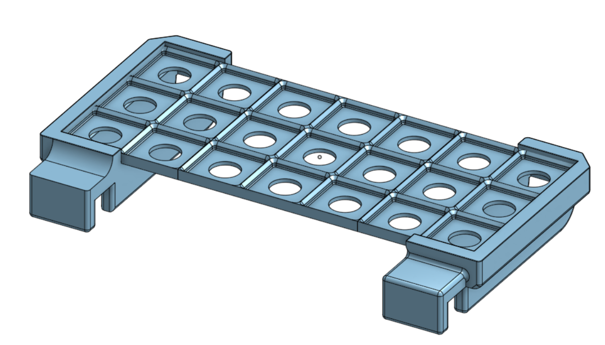 Gridfinity Base for Bunk Bed