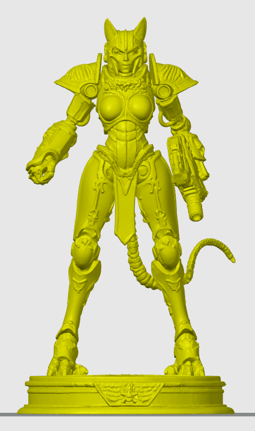Warhammer cat-girl 39