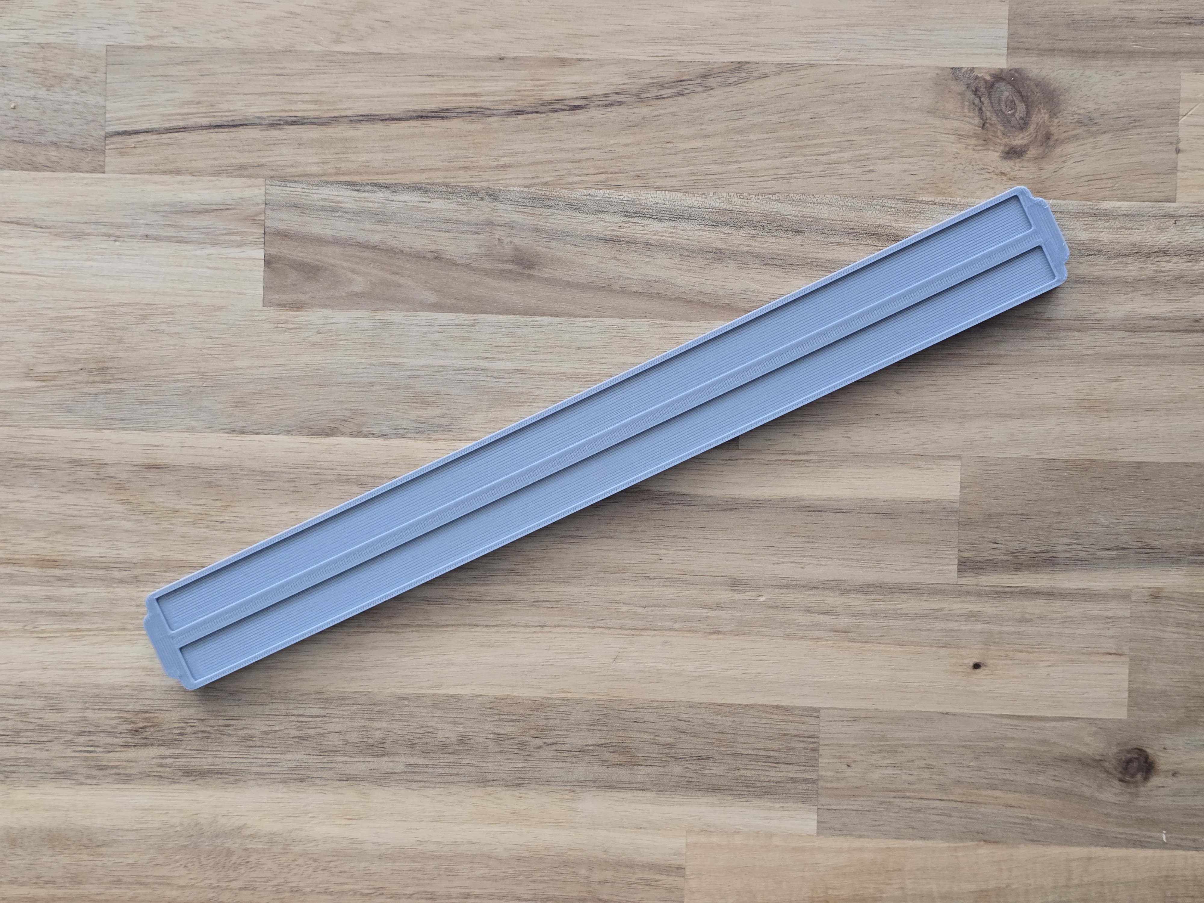 MagnoStrip Duo – Dual LED Channel Holder with Embedded Magnetic Mounting