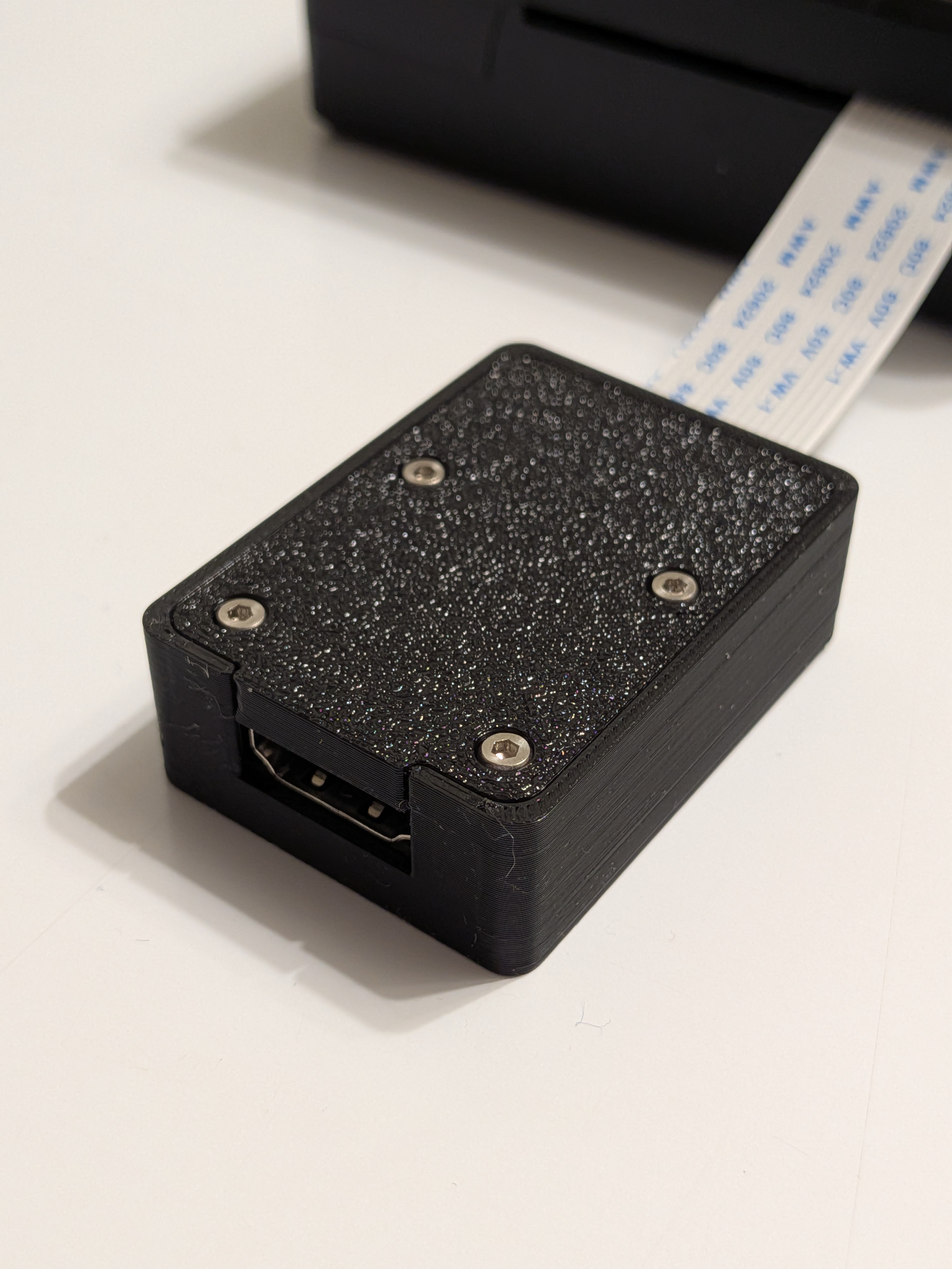 HDMI-CSI-2 Adapter Case for PIVKM (TC358743XBG, blue board) 3D model