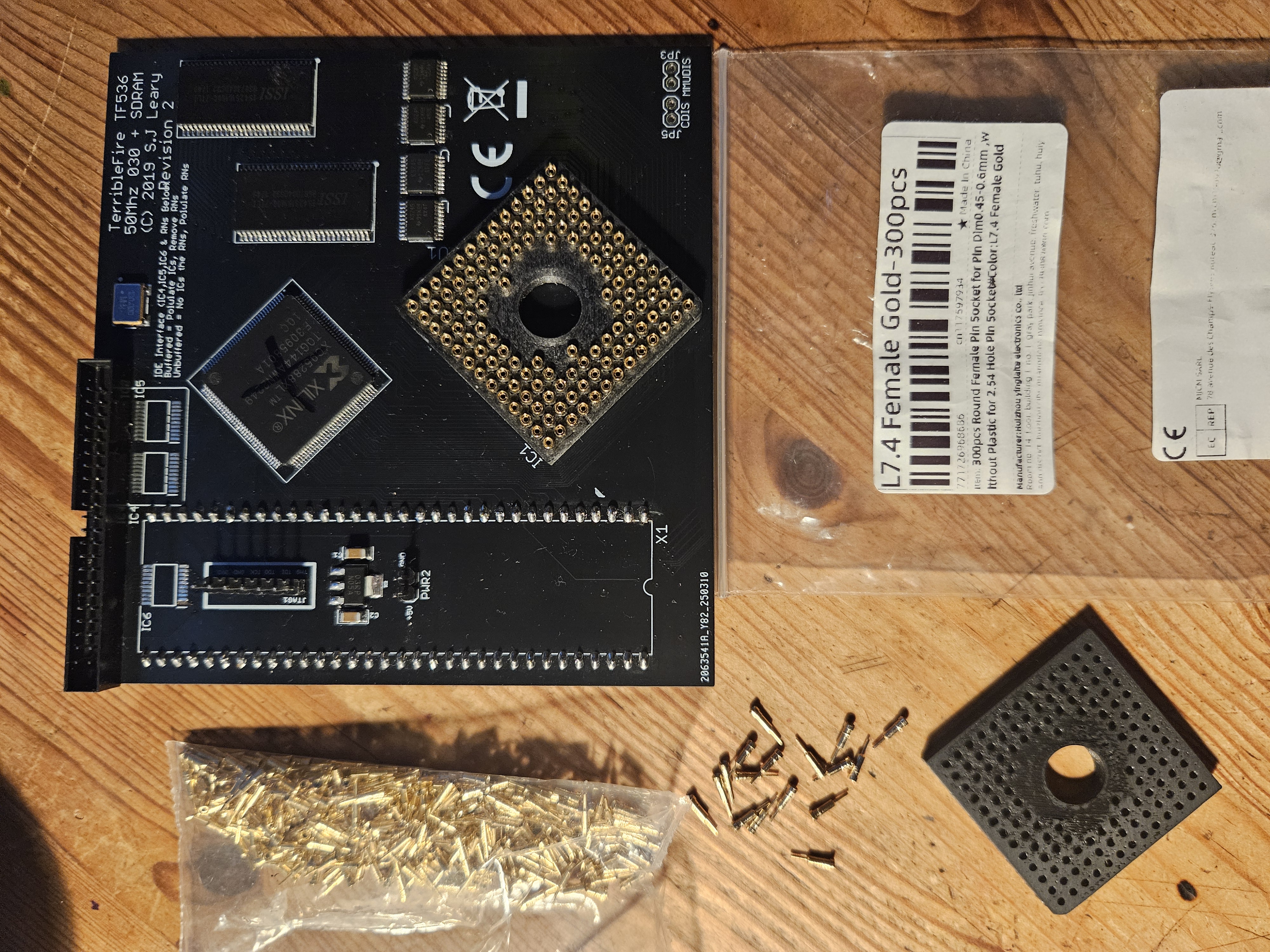 Miniatura 2 do modelo 3D PGA 128 socket base