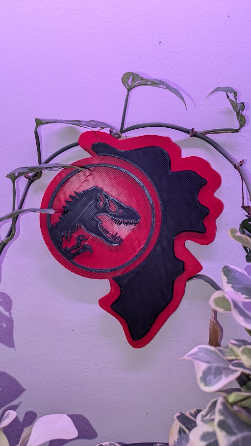 T.rex Paddock Sign (Jurassic Park)