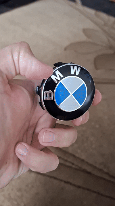 Floating Center Caps 56mm for BMW wheels