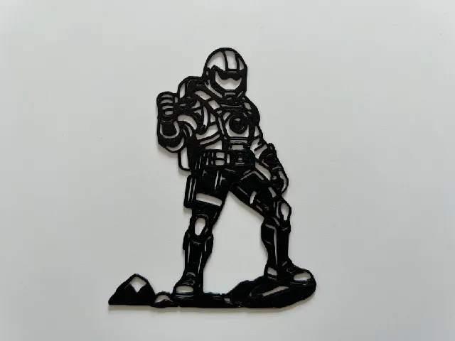 Warrior Wall Art #1
