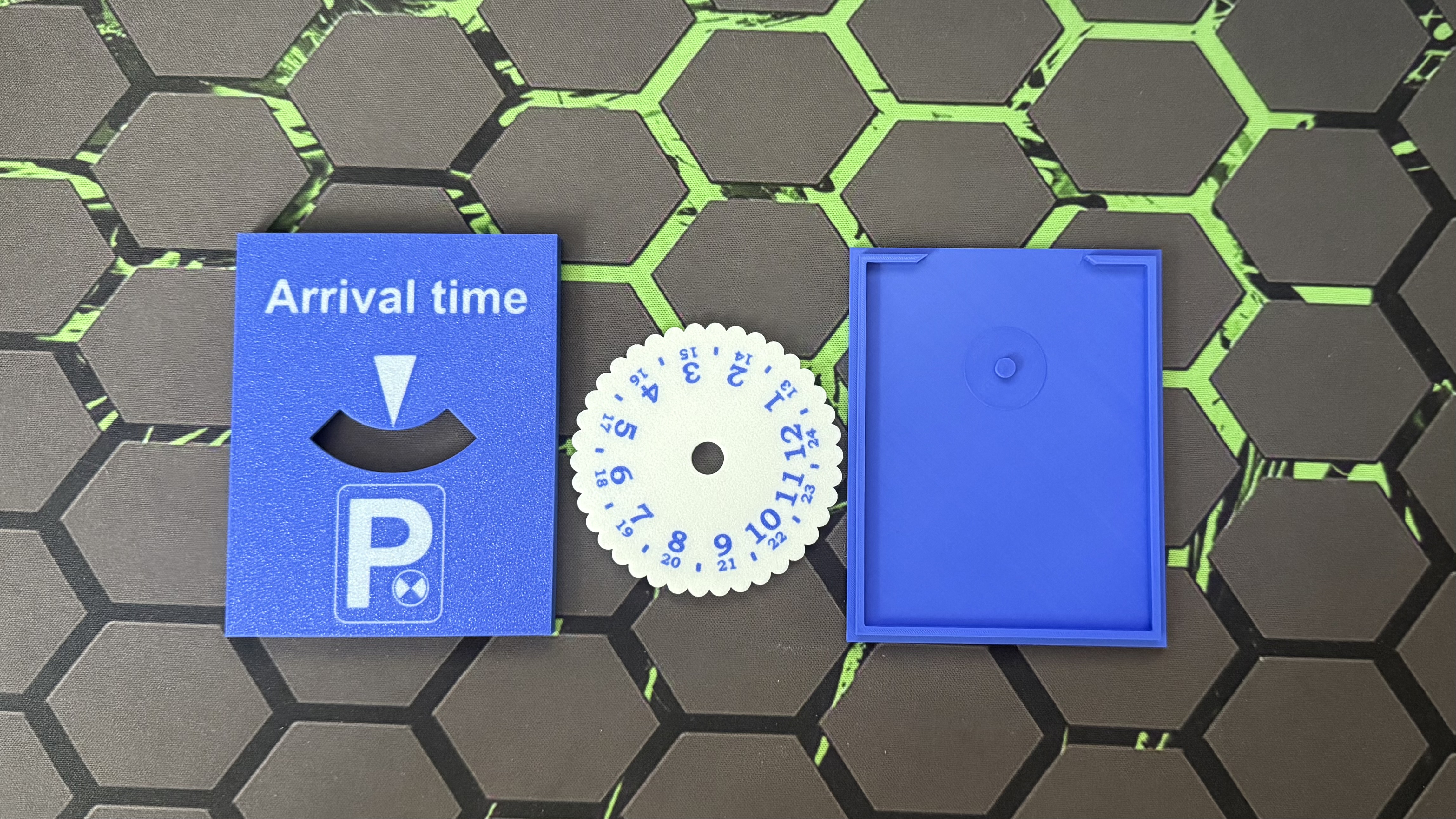 Miniatura 2 do modelo 3D Parking Clock