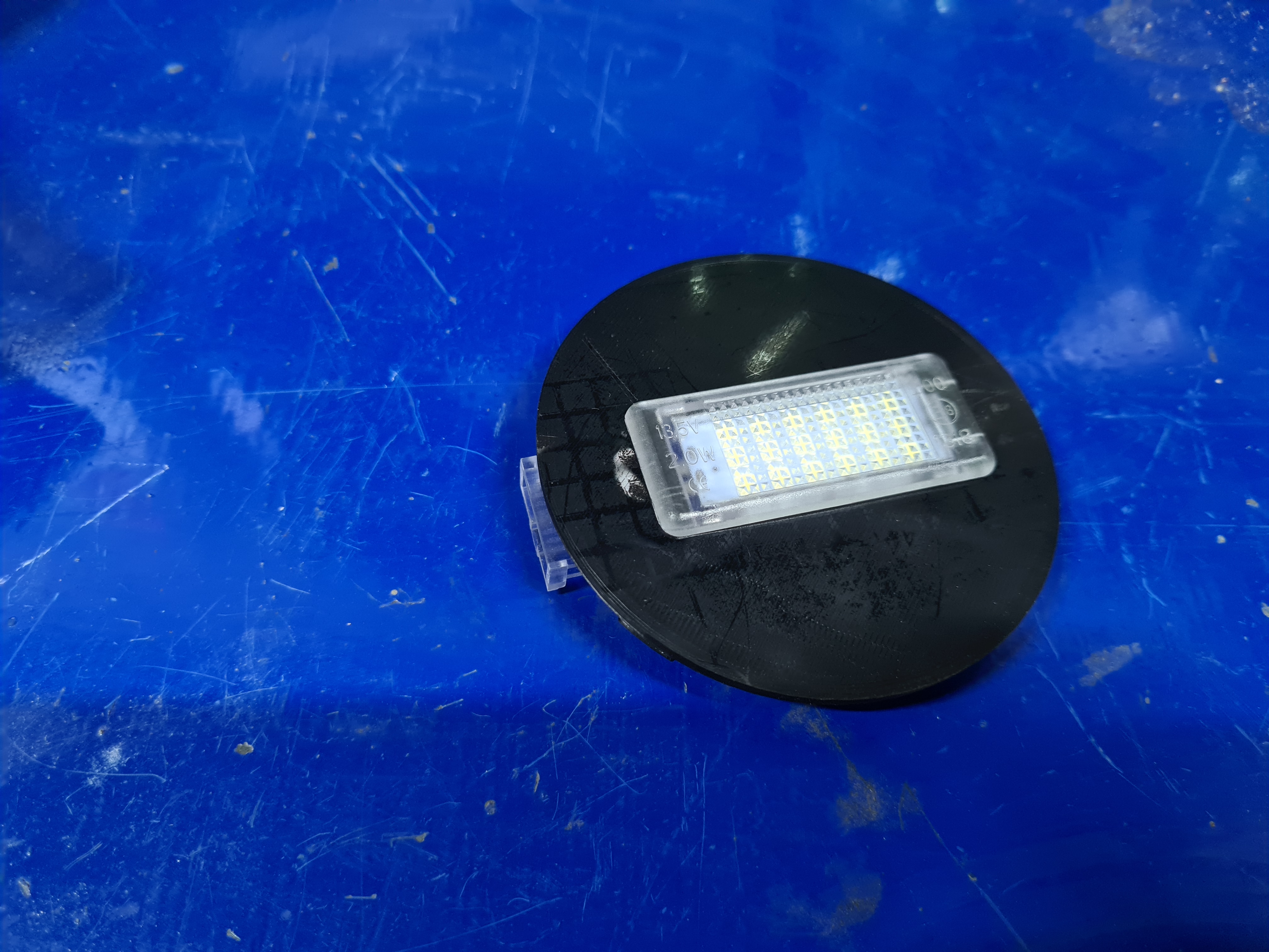 Seat plug for LED lighting. For VW Sharan (7N) / SEAT Alhambra.
