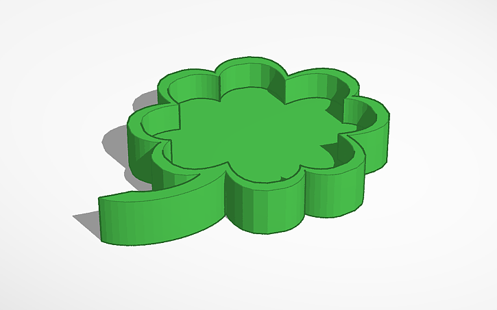 Four leaf clover Tray