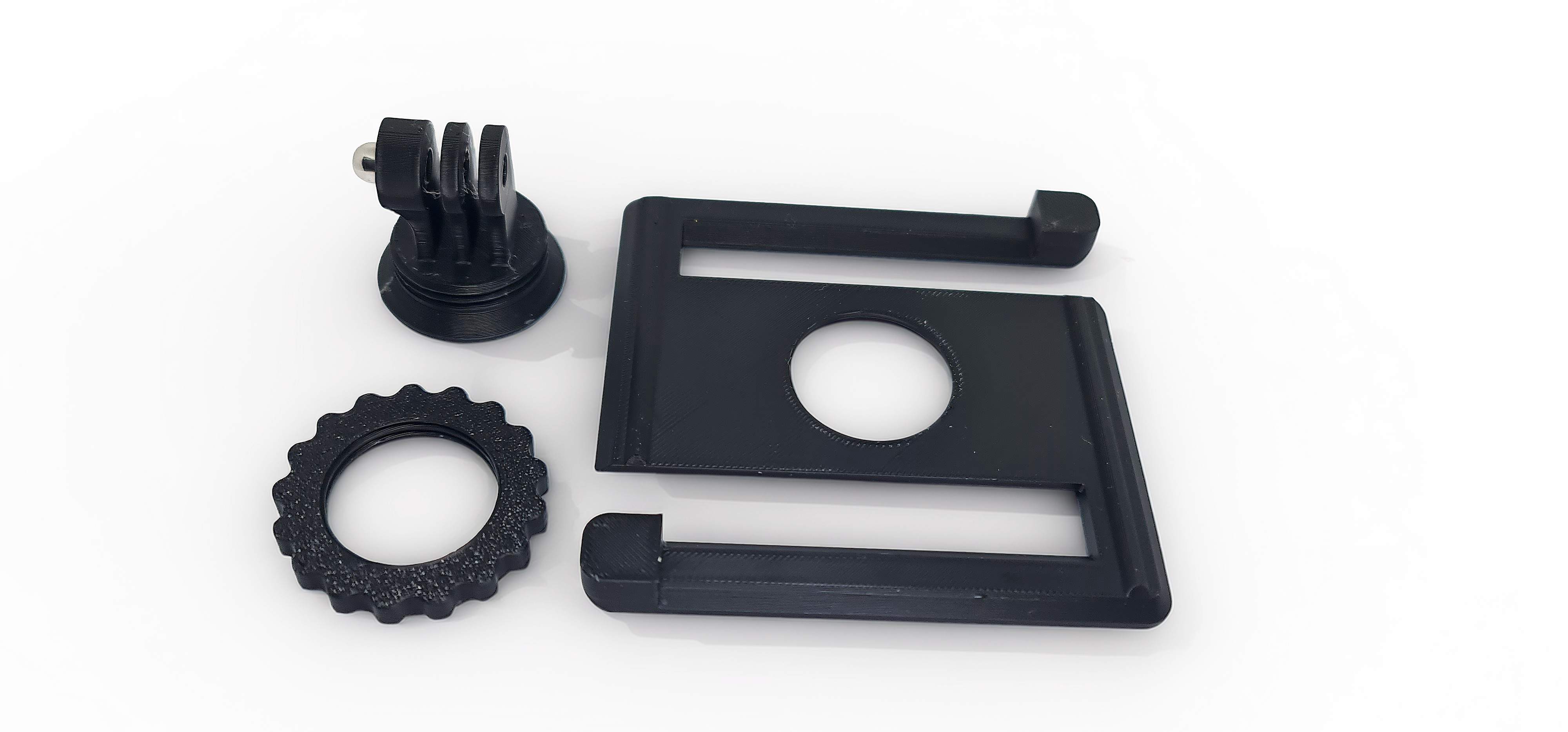 Miniatura 4 do modelo 3D Rotating Backpack Clip for Action Camera