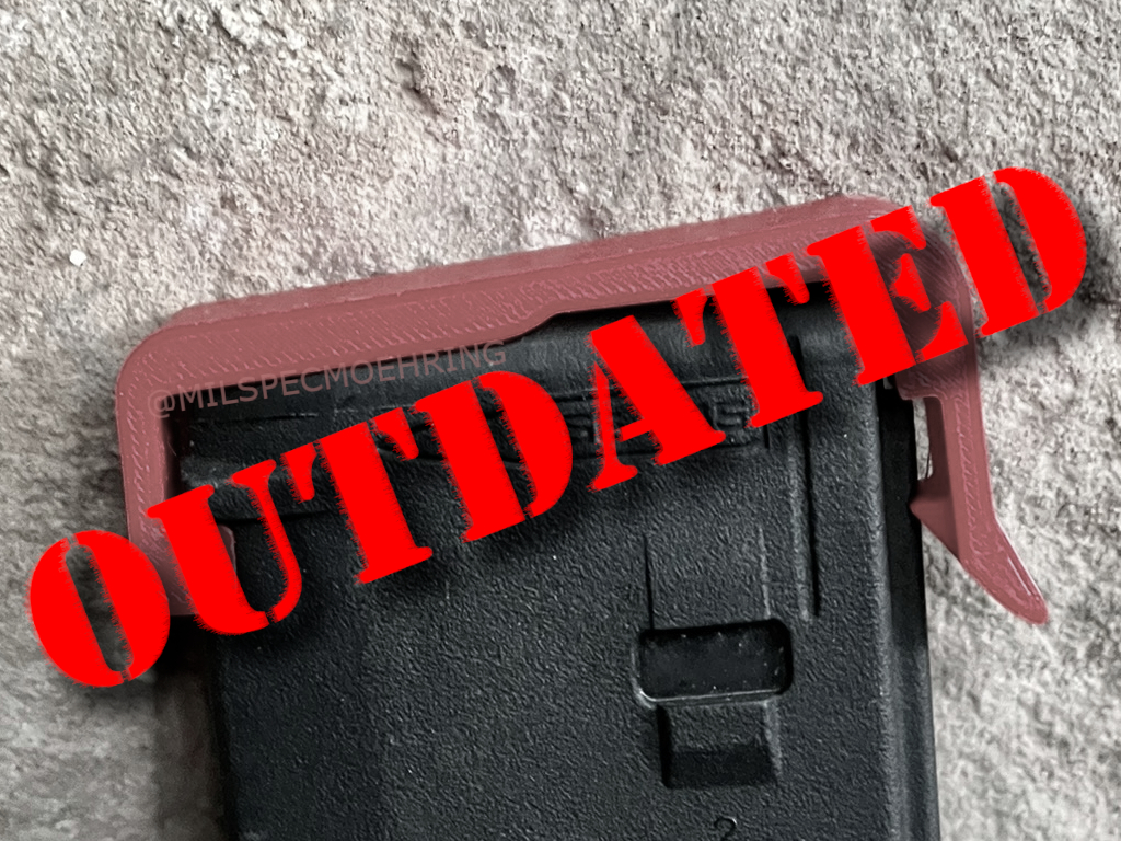 AR15 PMAG M3 Dust Cover no supports