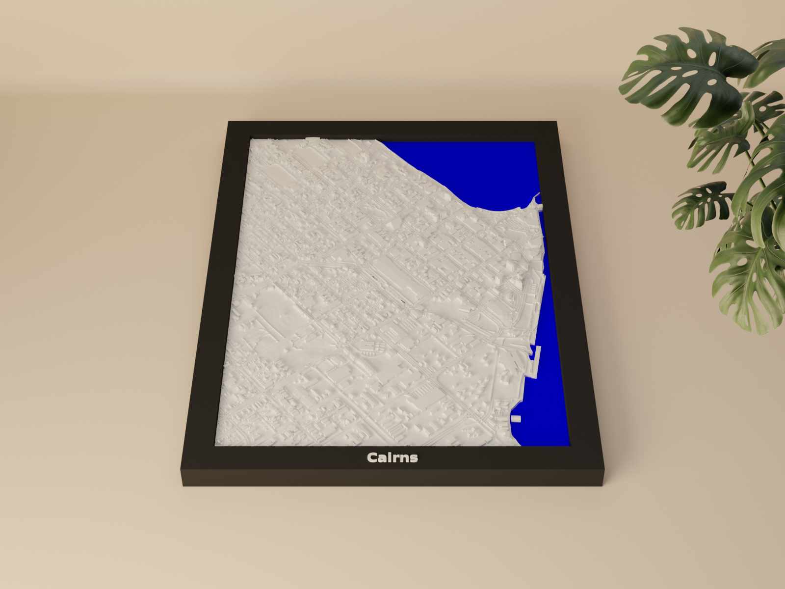 Cairns, Australia - 3D Miniature
