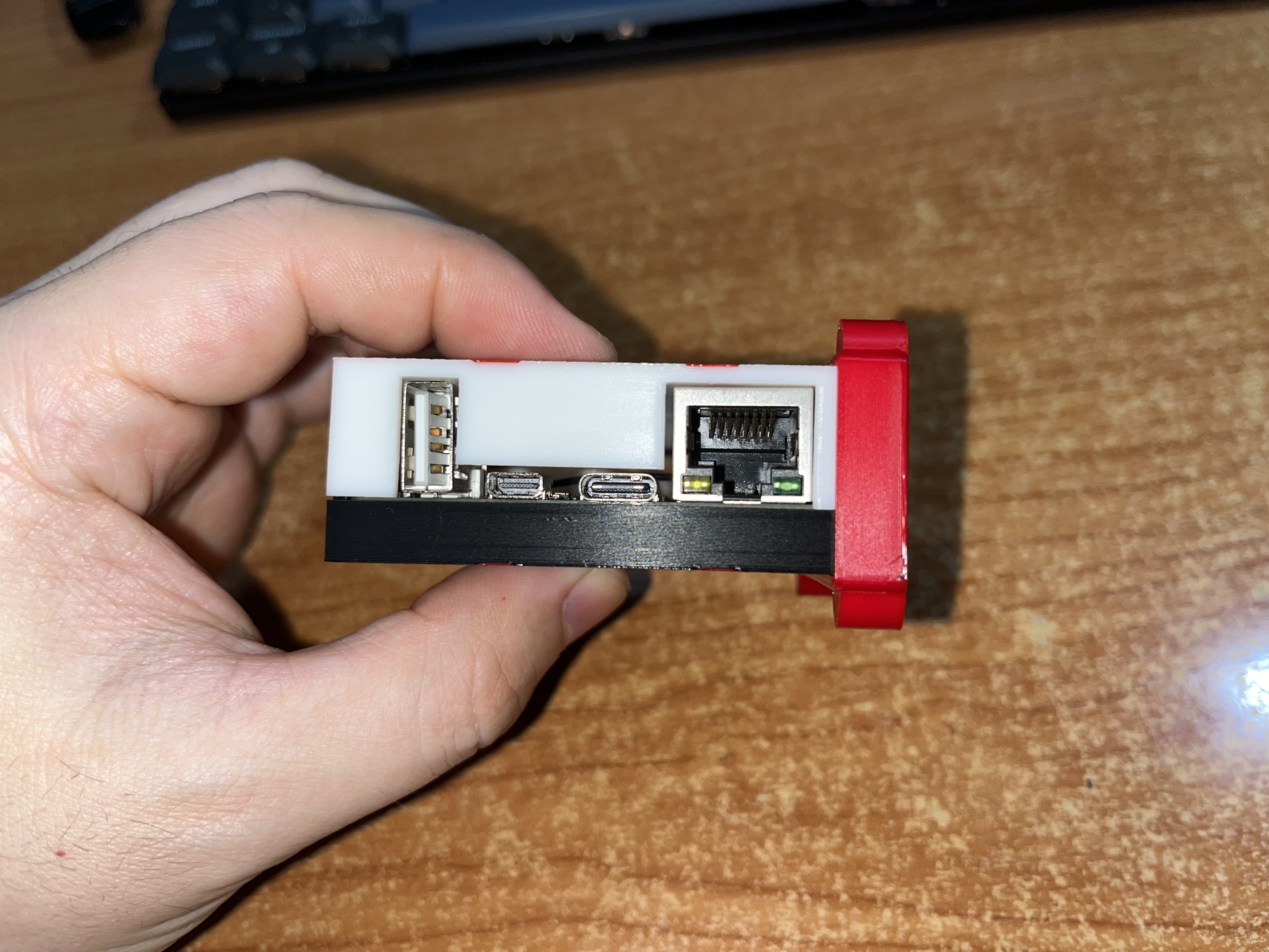 Miniatura 3 do modelo 3D Orange Pi Zero 2 compact vertical case