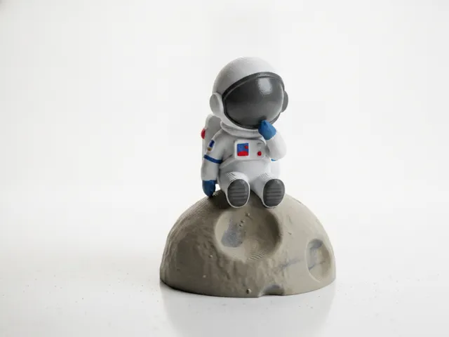 Astronaut on Moon