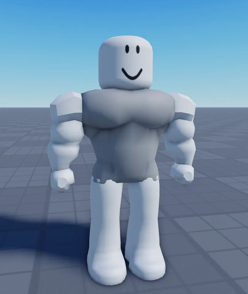 Blank Strong Roblox Character by oden | Download free STL model