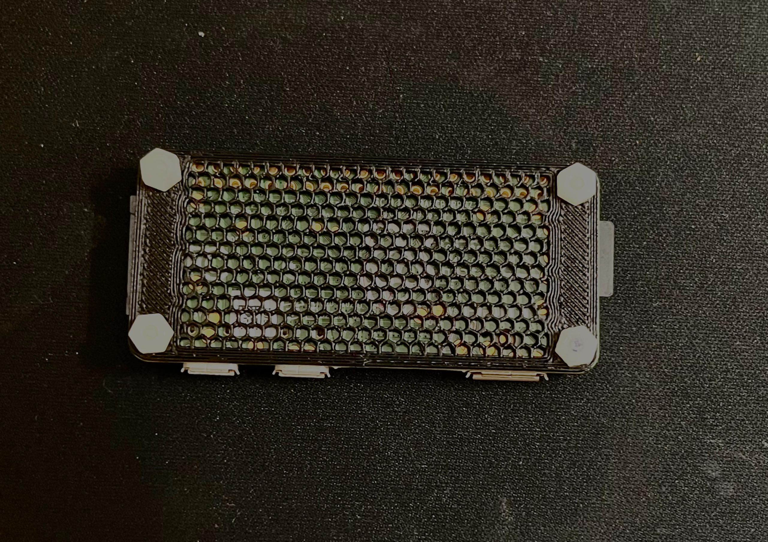 Raspberry Pi Zero 2 W Case With Hexagonal Cooling Mesh