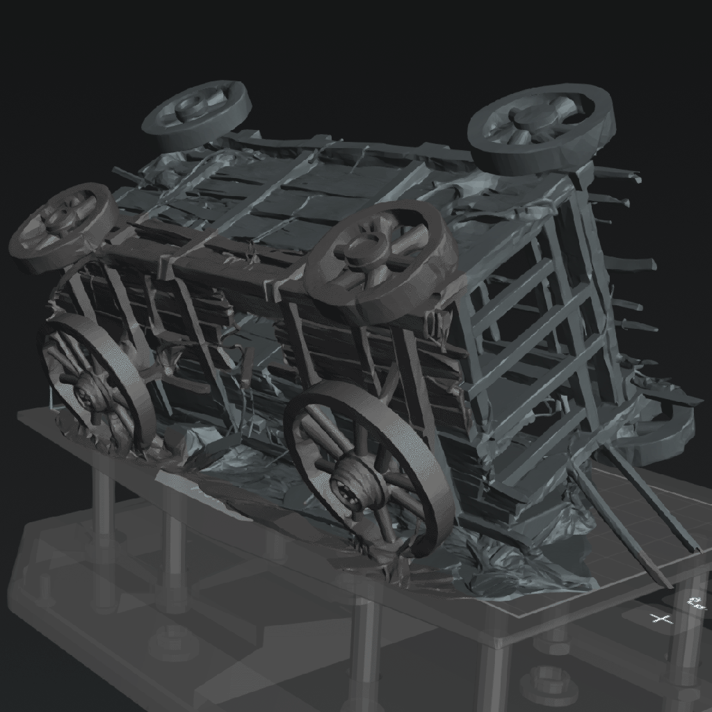 Vitrified Shard Shack Sheet Wagon - The Eightpints The Chamuscado Glass Wastes