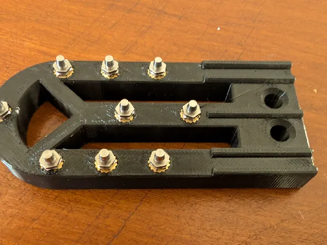 KTM Adventure: Bremspedal Vergrößerung | Enlarged Rear Brake Pedal Extension