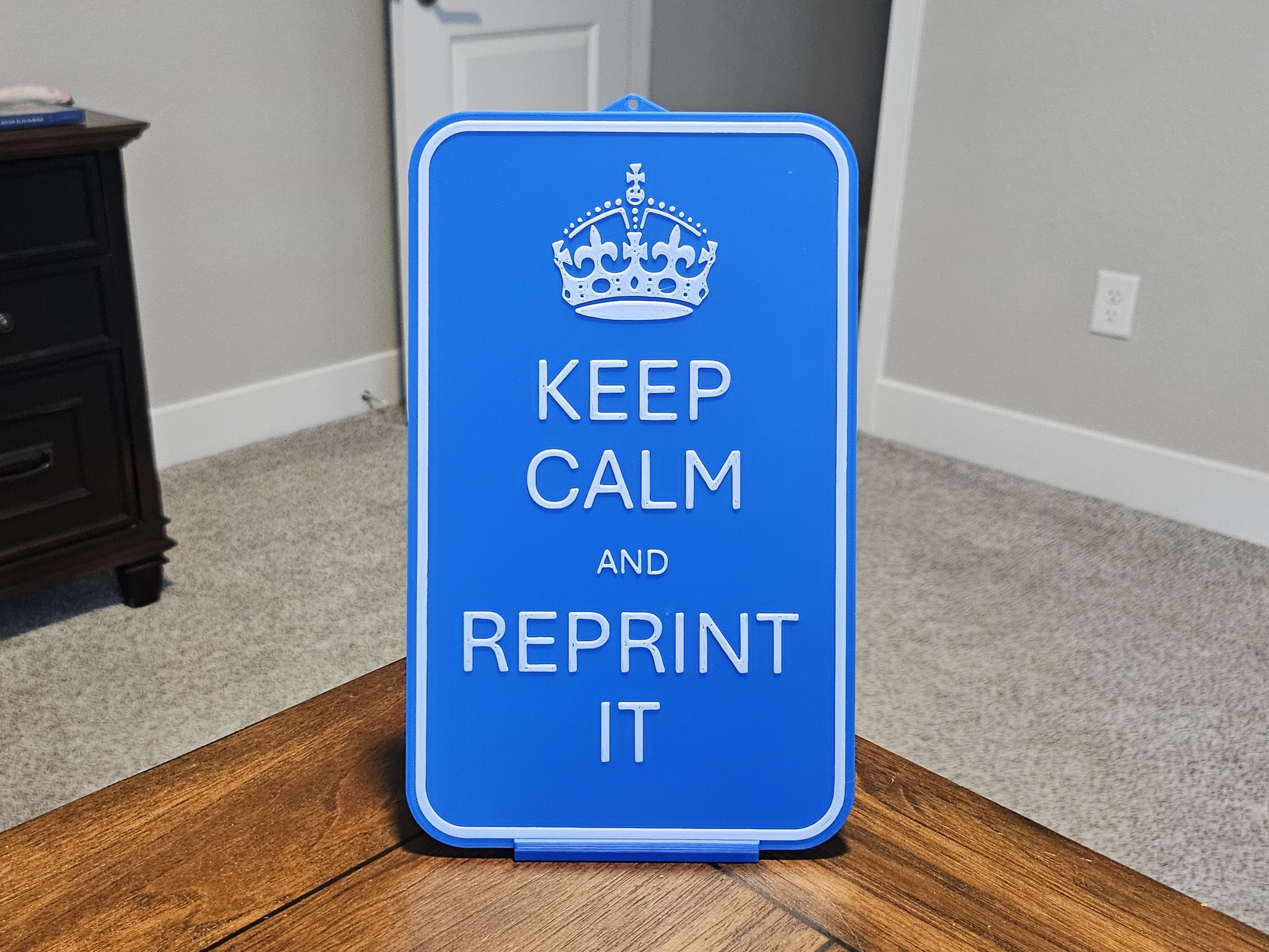 "Keep Calm and Reprint It!