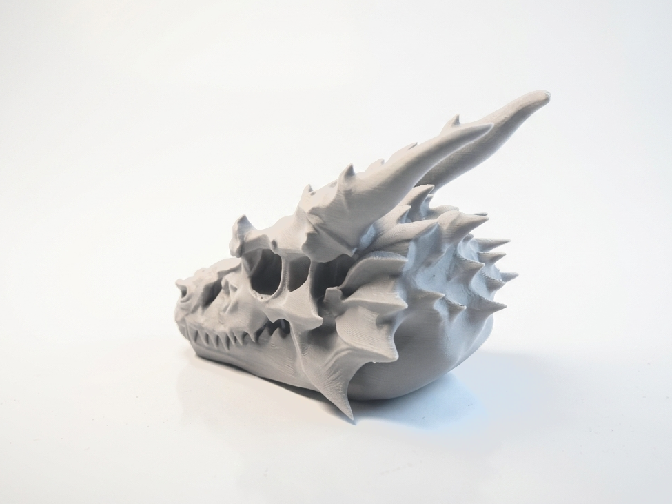 Charizard Skull Dragon Sculpture 3D Printable