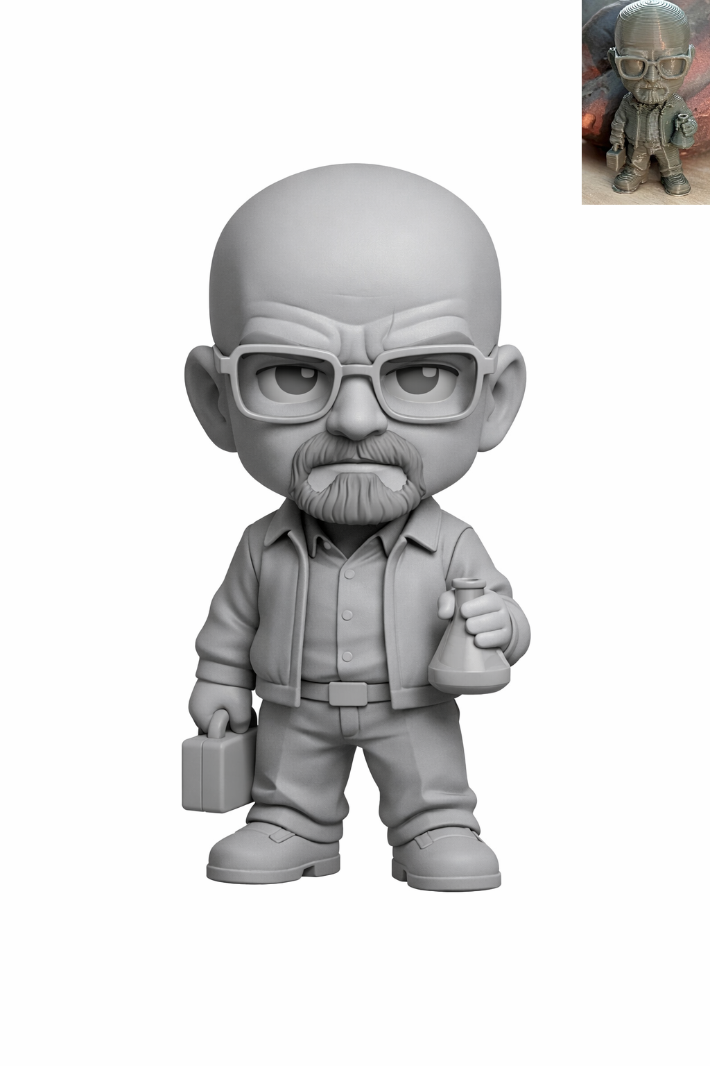 Chibi Walter White Heisenberg (Breaking Bad)