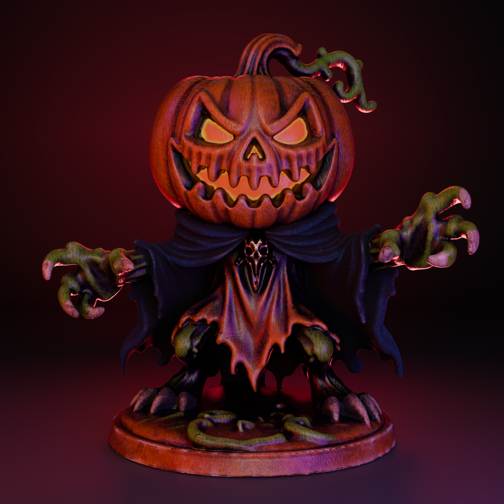 Pumpkin man