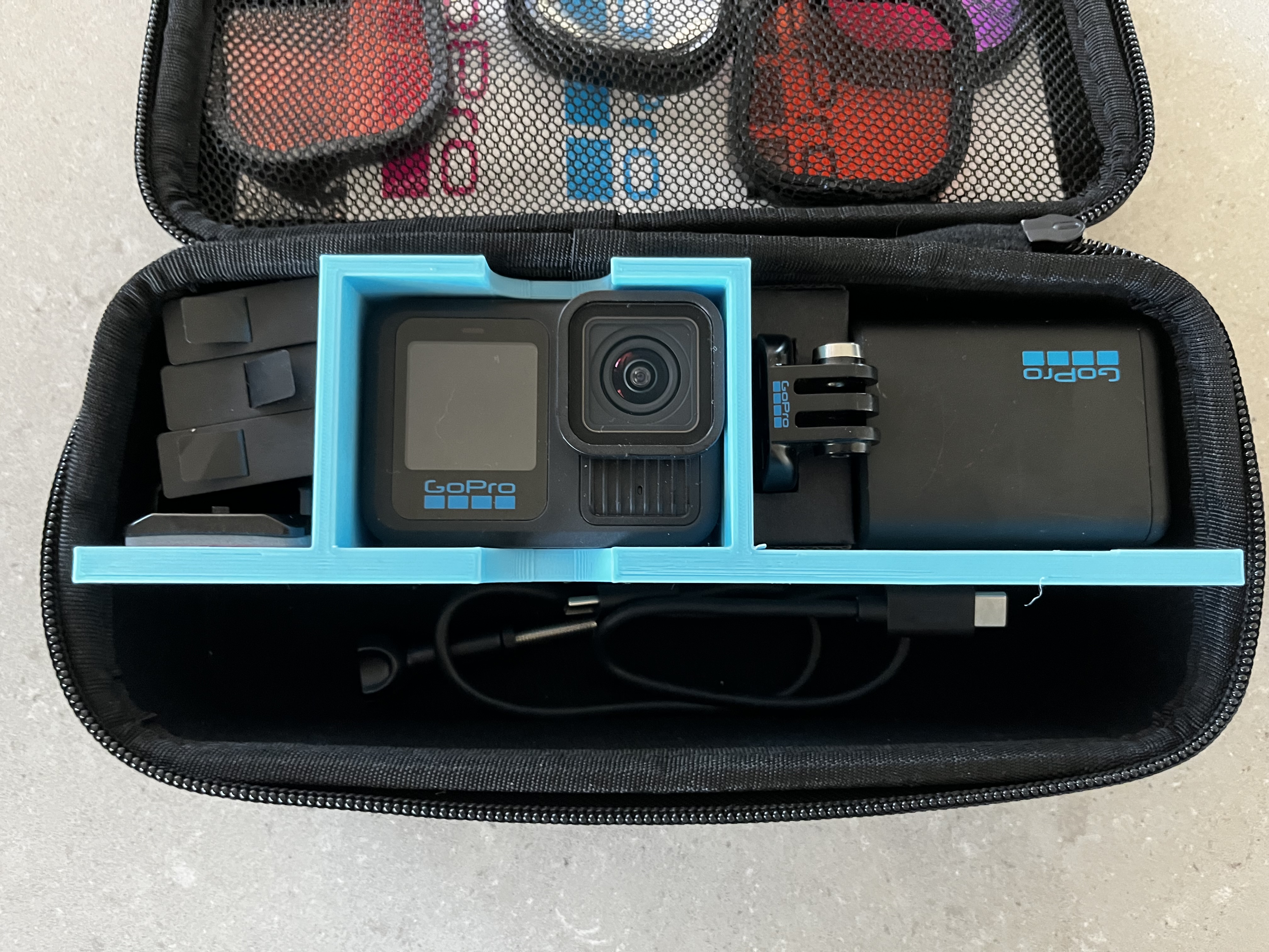 GoPro Case Insert/organizer
