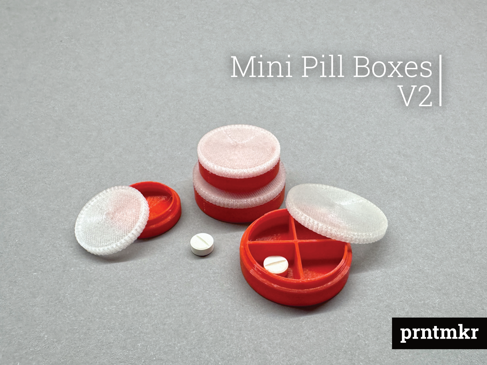 Mini Pill Boxes V2