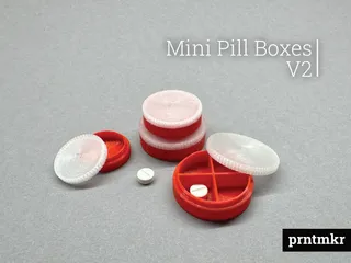 Mini Pill Boxes V2