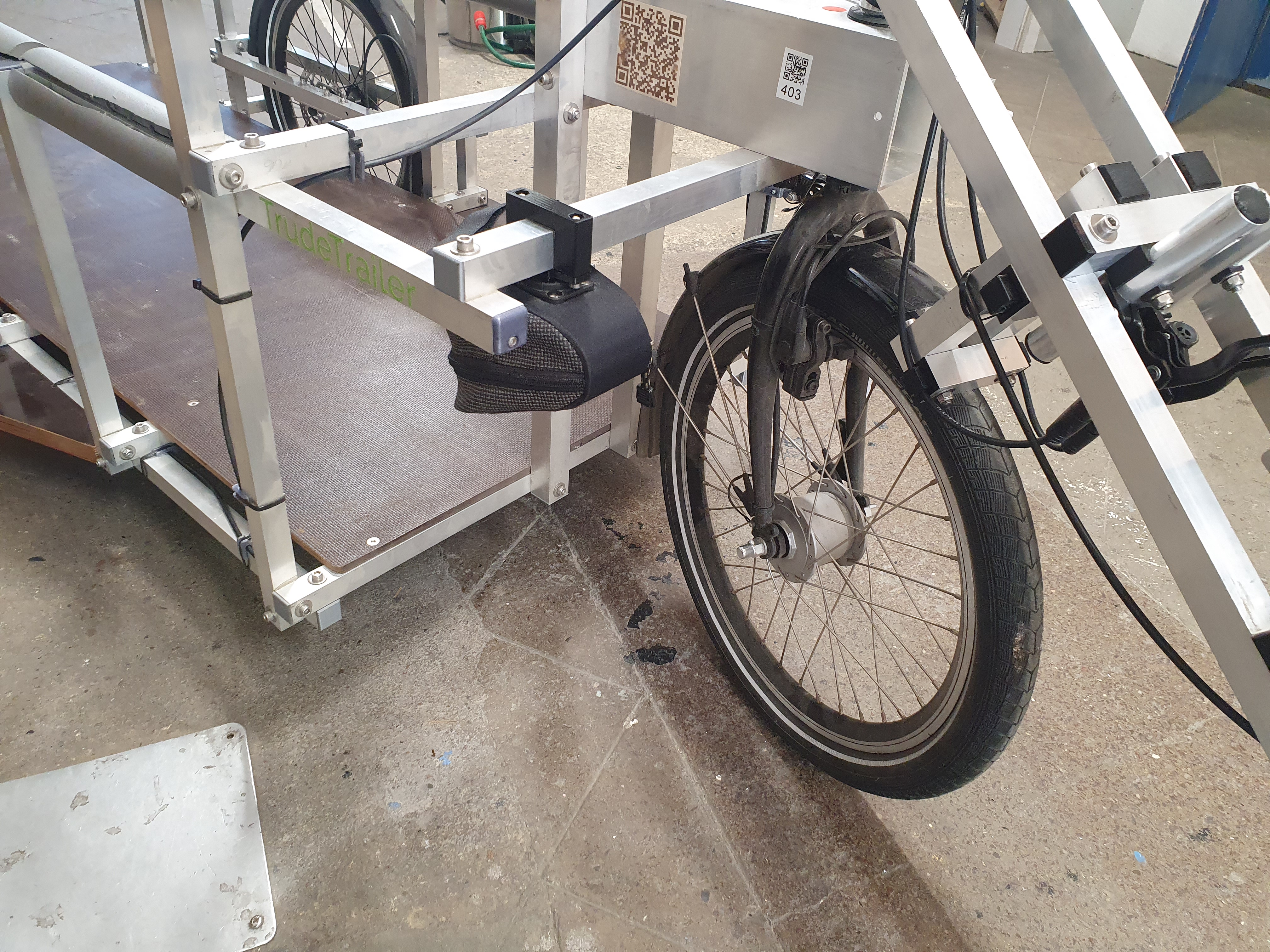 Tatonka Saddlebagholder for XYZ-Bikes, TrudeTrailer and similar