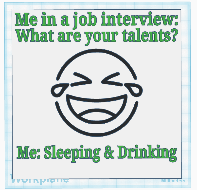 Job Interview Sign