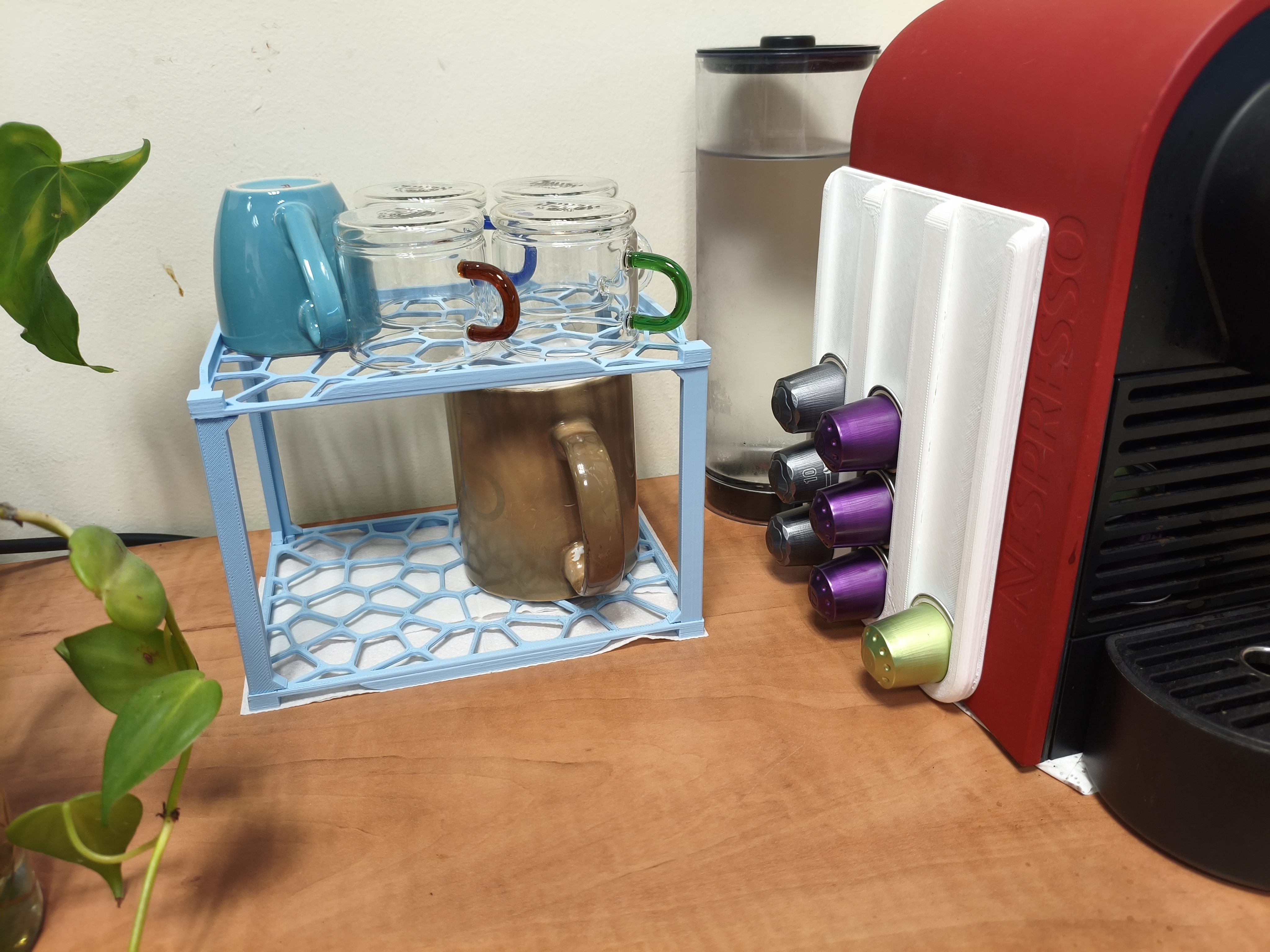 Espresso Cups Shelf
