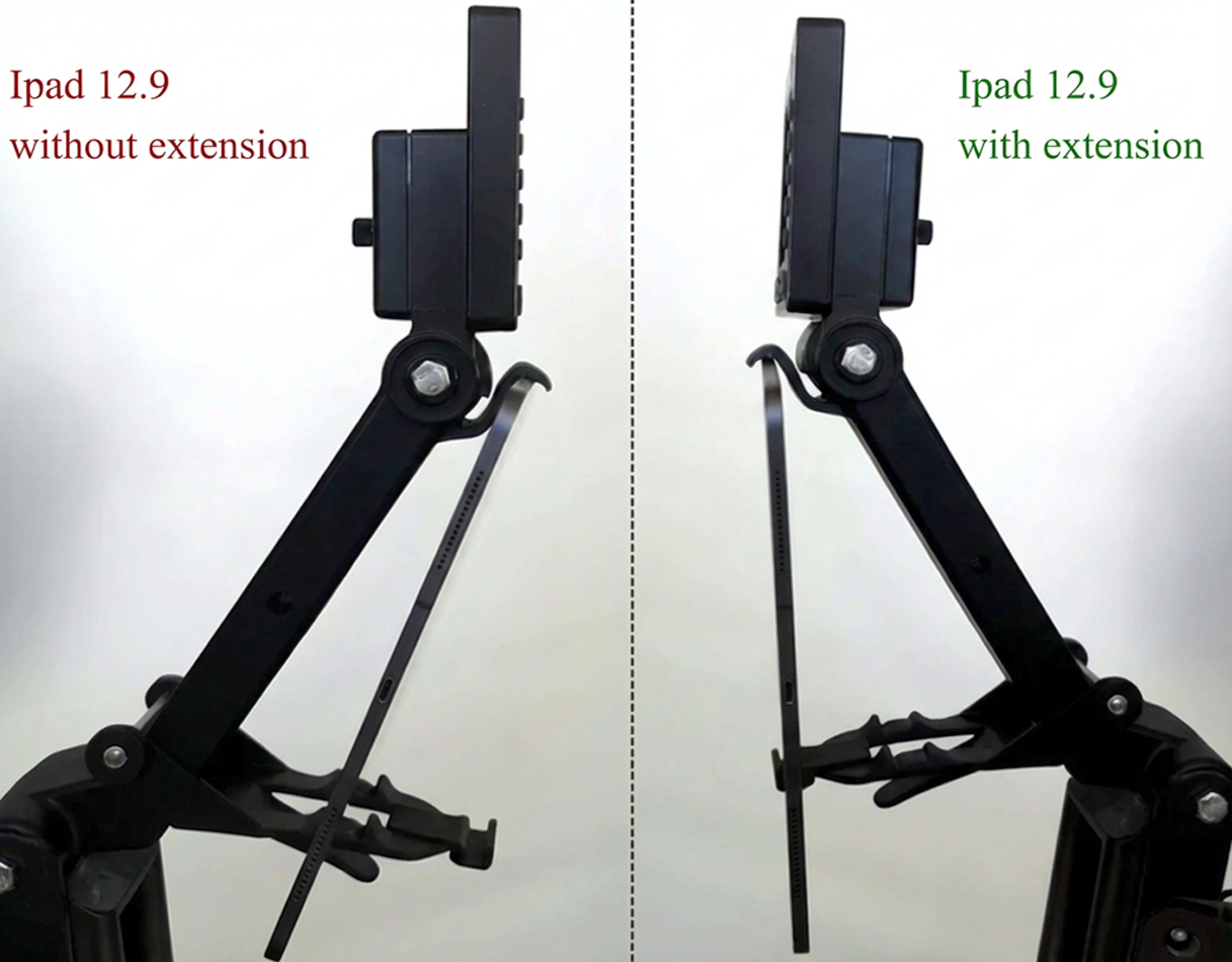 Concept2 RowErg PM5 iPad 12.9" Extension Mount