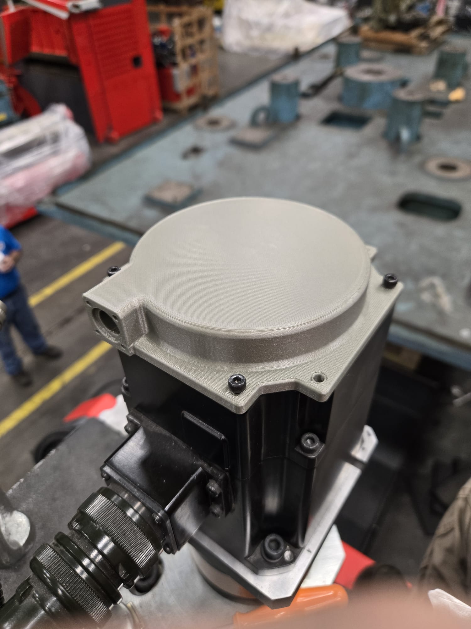 Omron R88M motor cover
