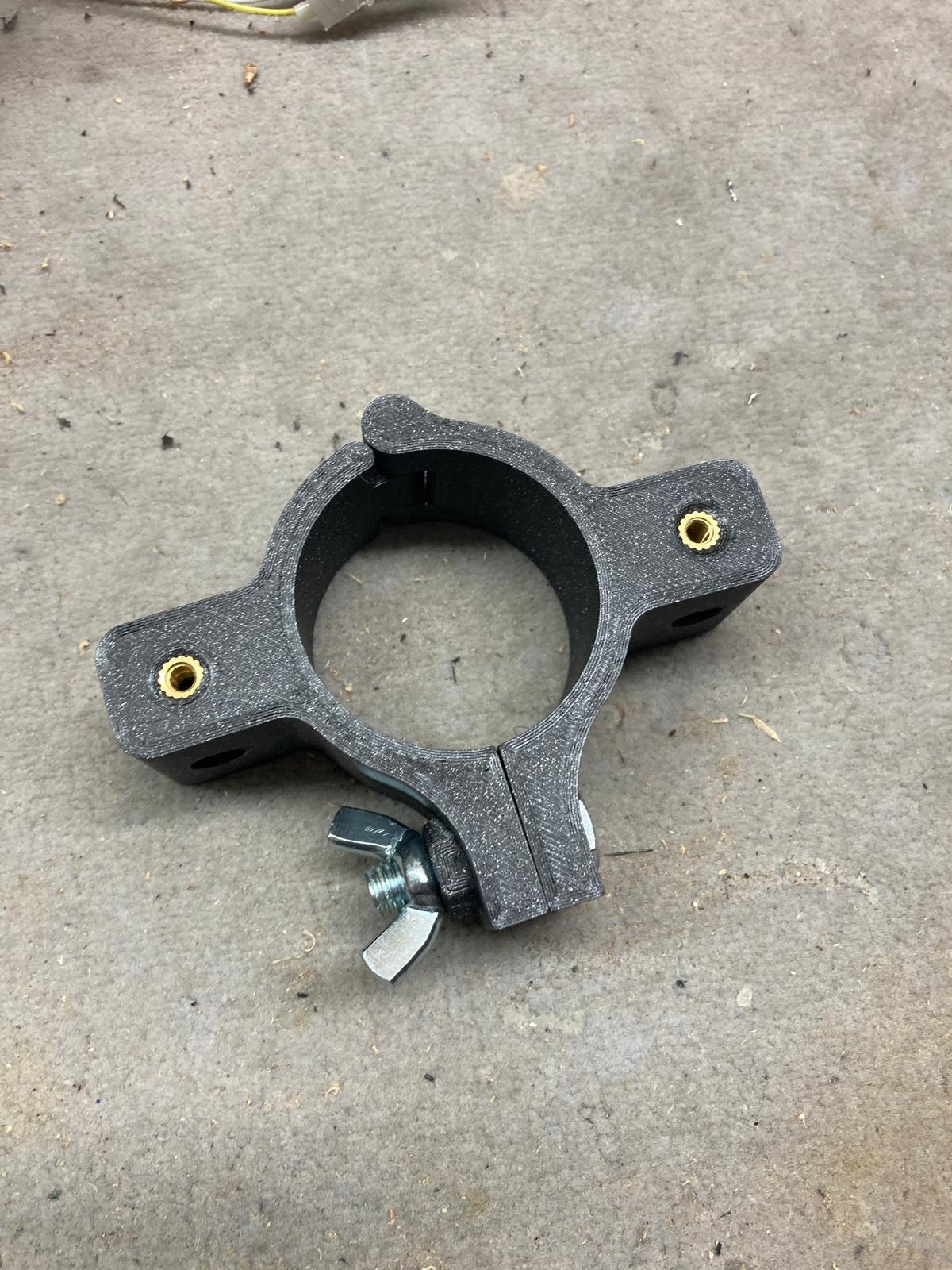 Clamp for Dust extraction system for pillar drill