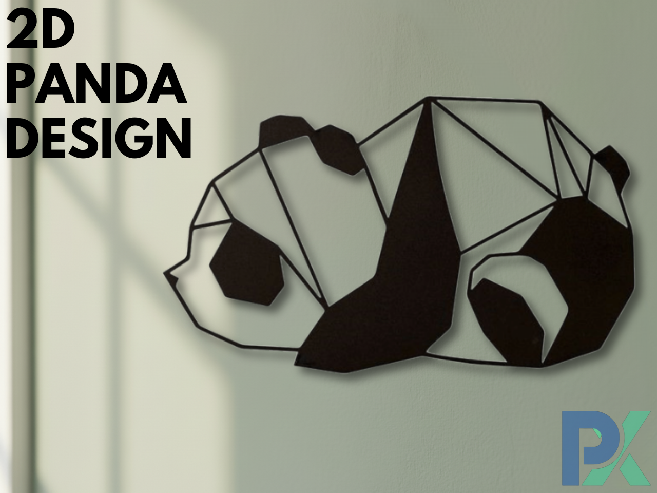 2D panda design