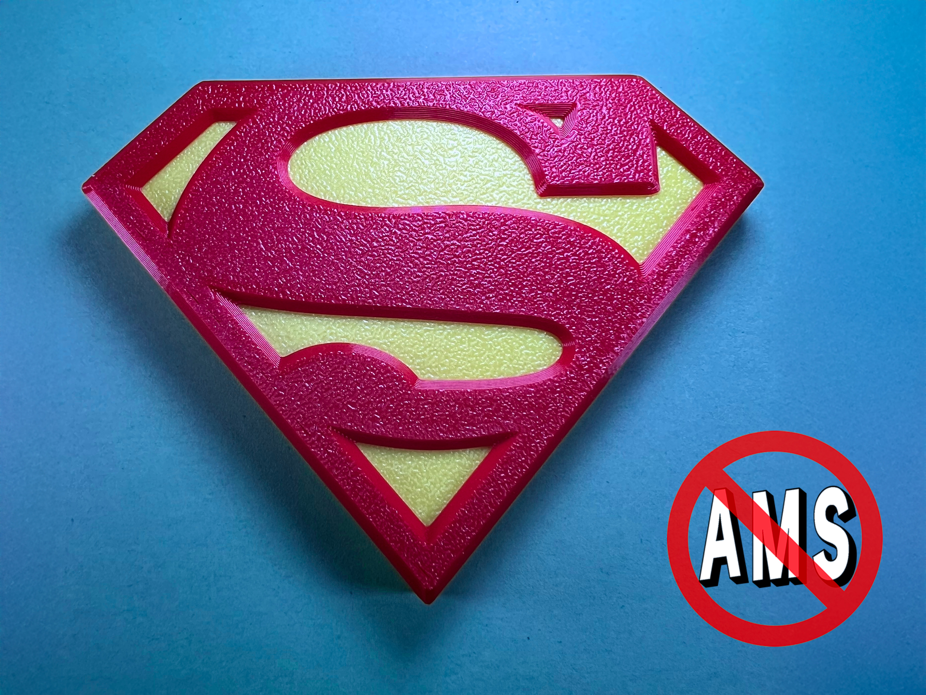Superman Fridge Magnet - Fan-Art - No AMS or MMU