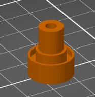 1977-94 GM Hazard Warning Button 3D model