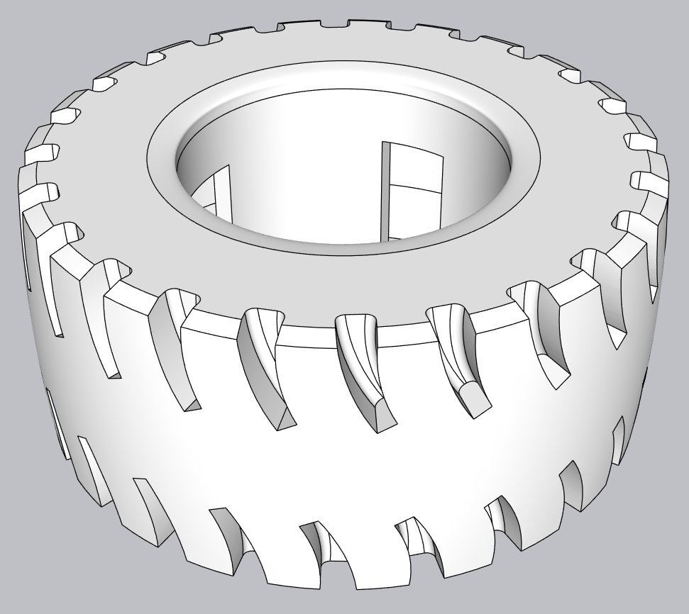 Tire for Professor Boots Wheel Loader