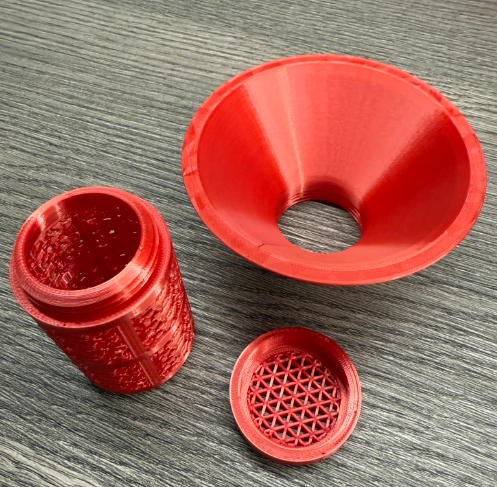 Desiccant Bottle w/ Funnel