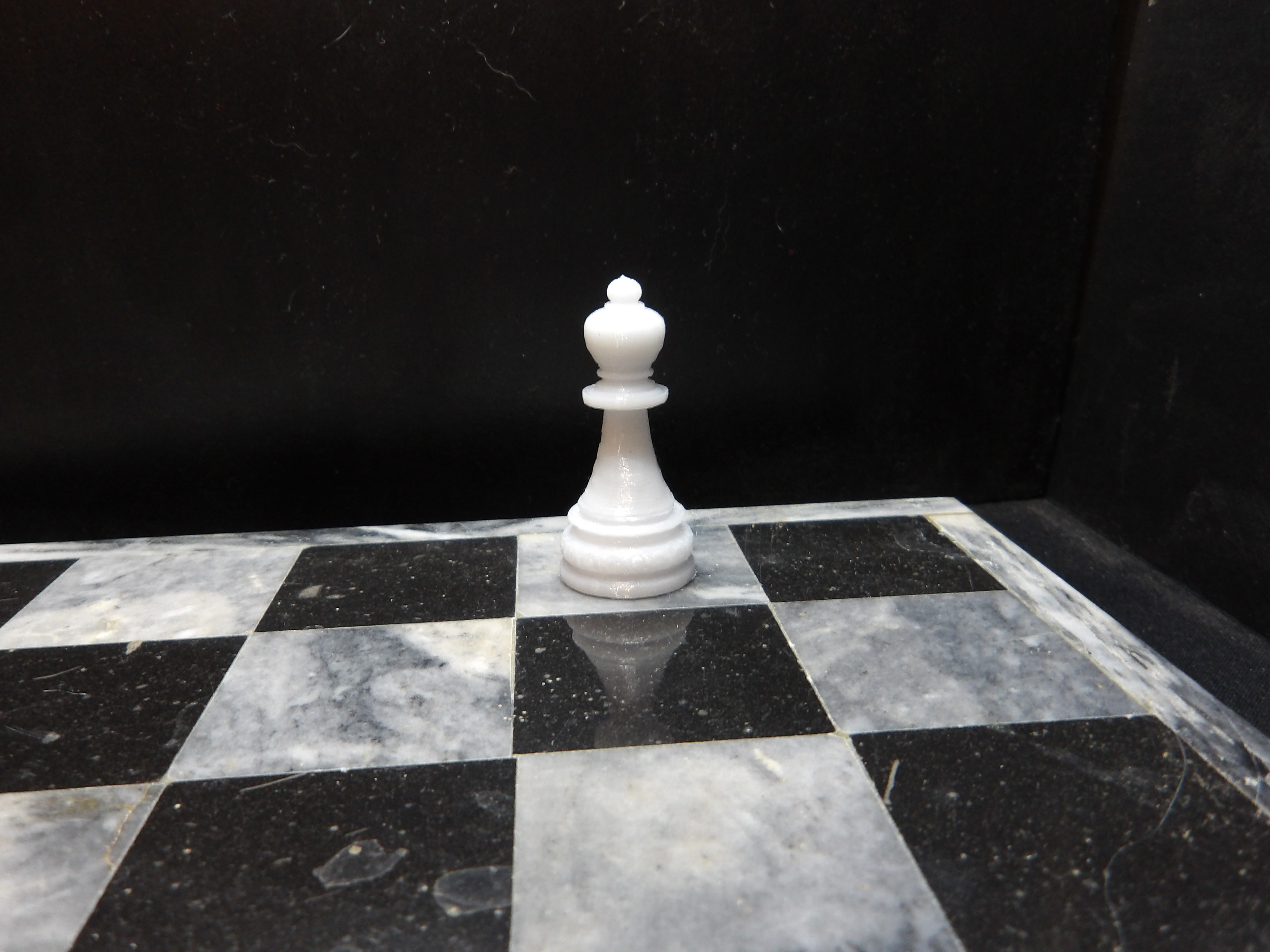 Chinese style chess pawn.