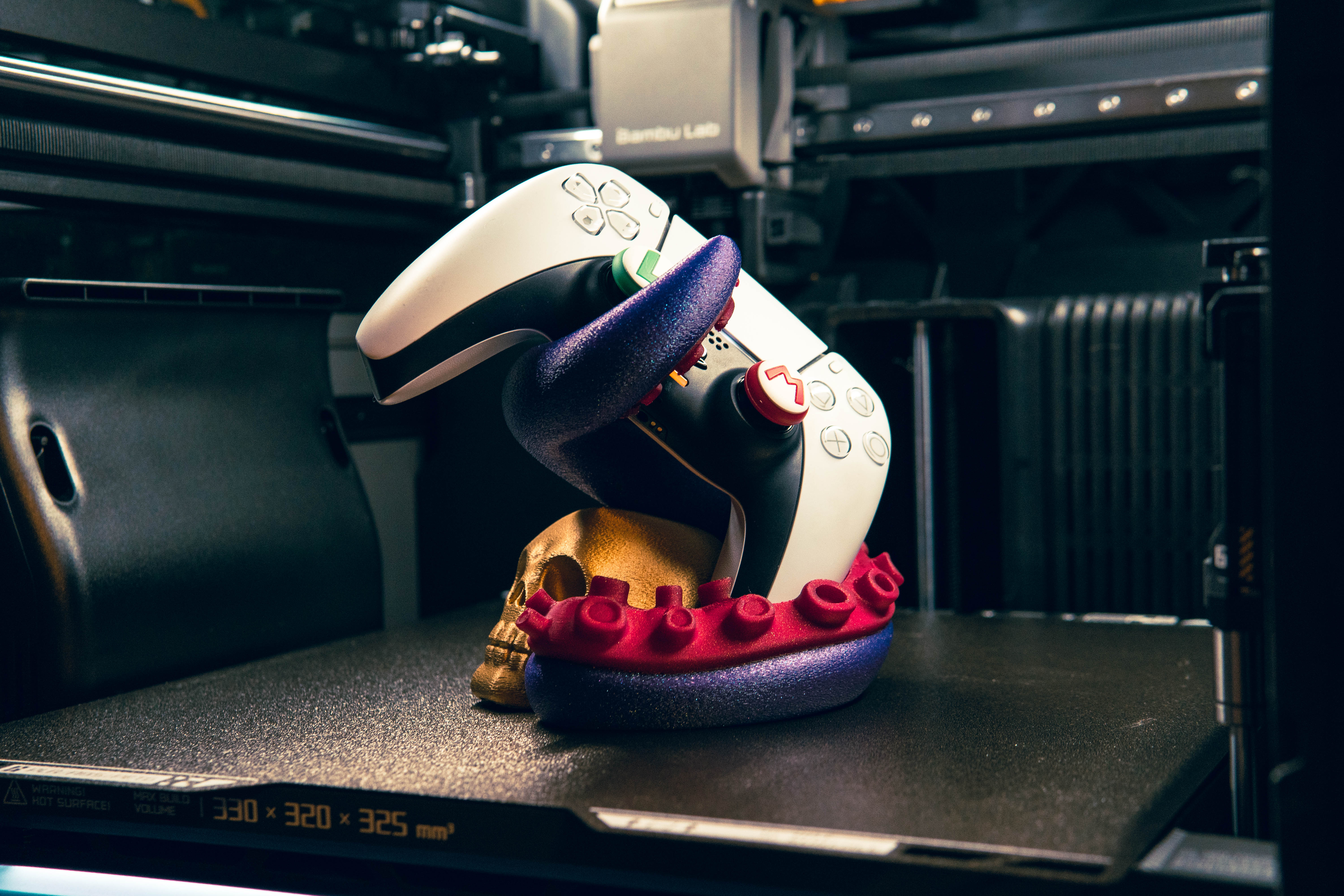 Miniatura 7 do modelo 3D Tentacle Skull Controller Stand