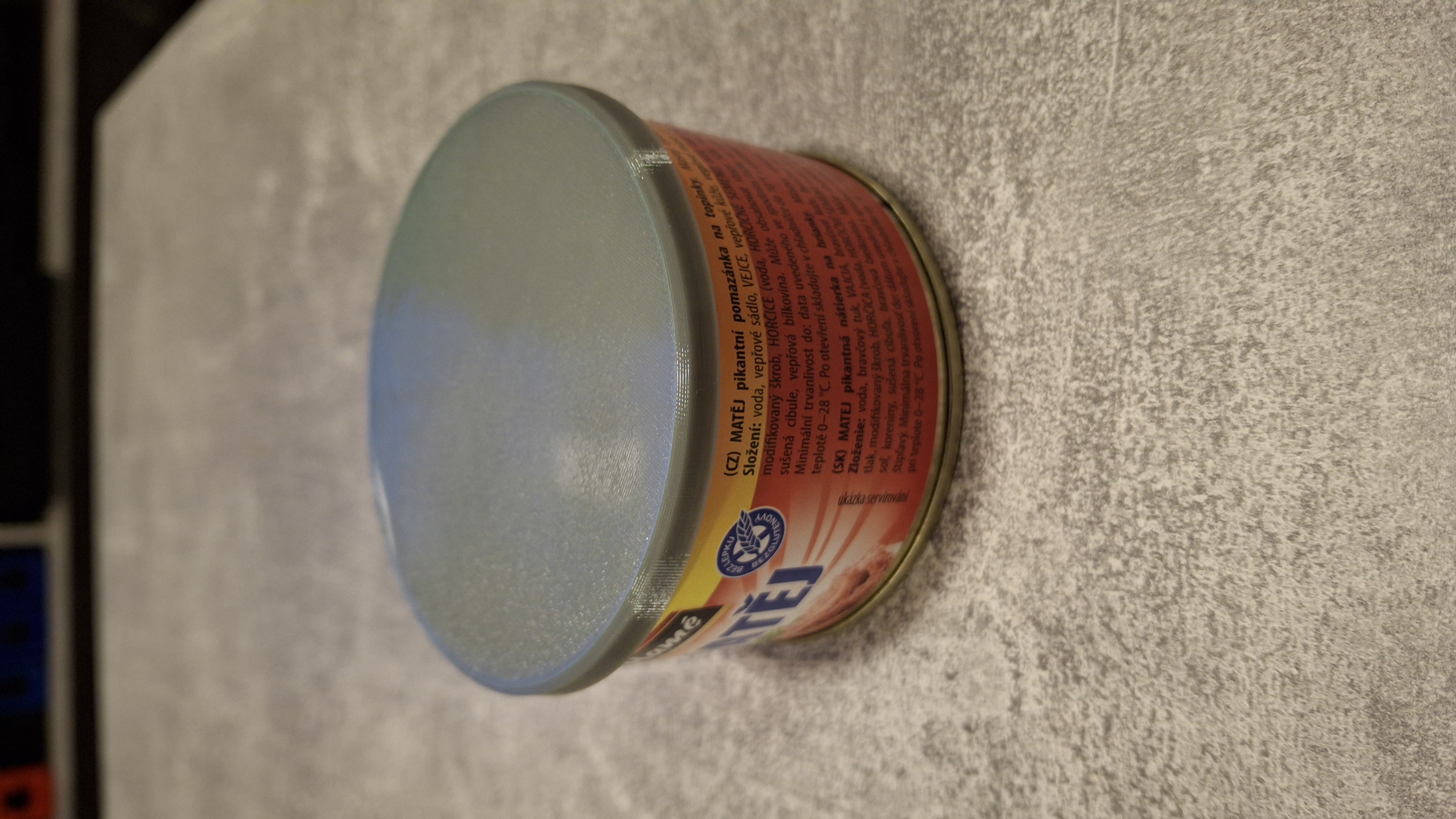 Víčko na konzervy 75 mm